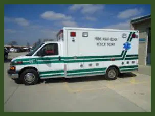 Beecher-Dunbar-Pembine Rescue Squad ambulance